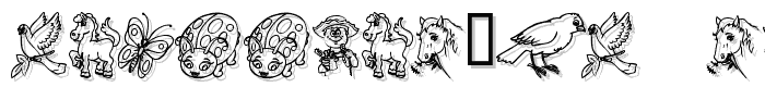 Critters1DC SemiBold font